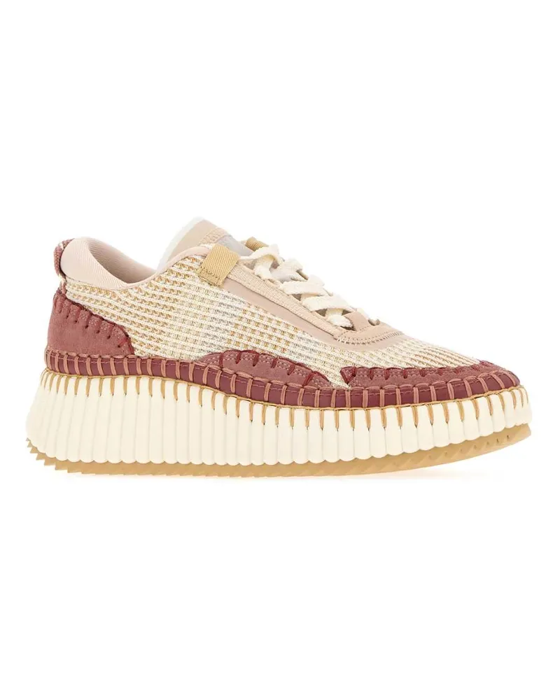 Chloé Strawbeige Sneaker Beige