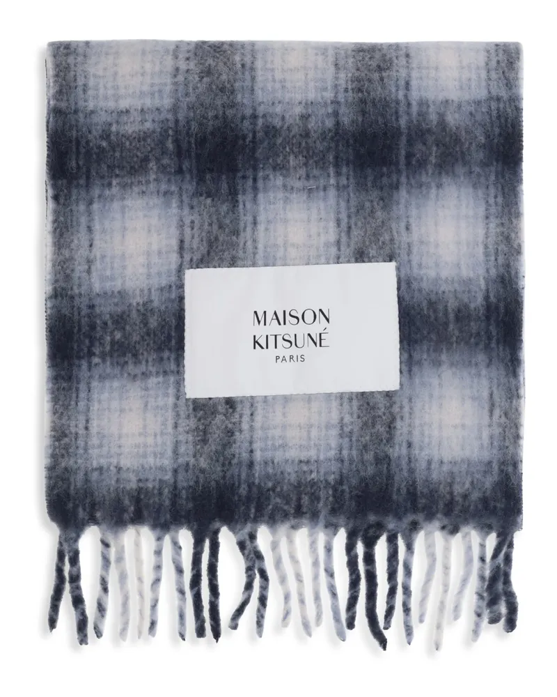 Kitsuné Paris Scarf — Navy Navy