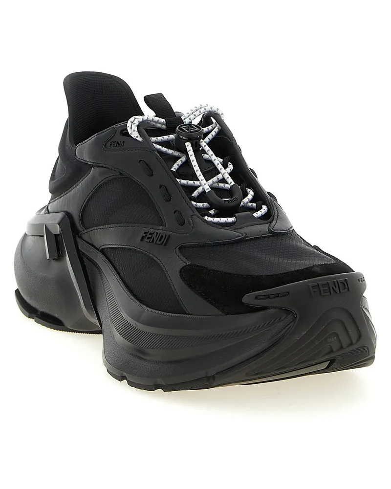 Fendi F-Light Sneaker — Black Black