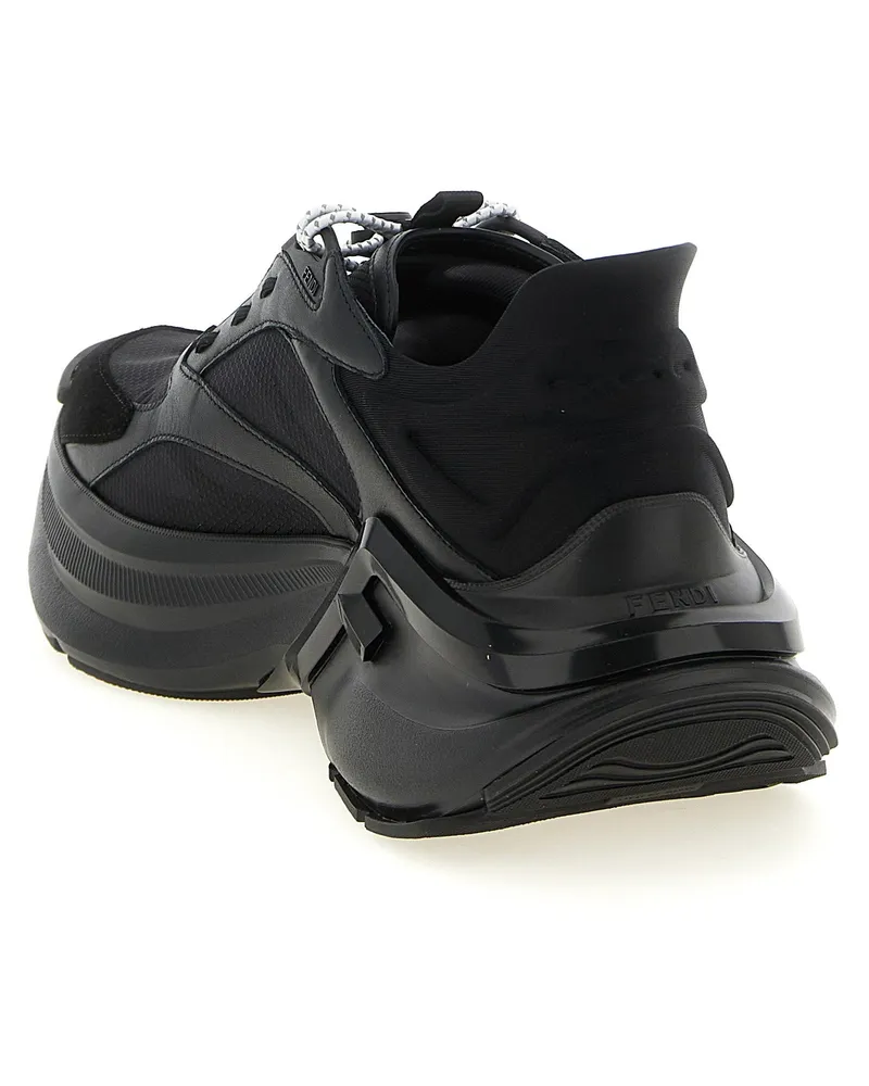 Fendi F-Light Sneaker — Black Black