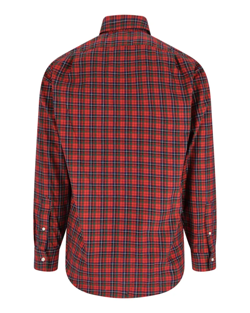 Ralph Lauren Men's Shirts Red Cotton Red