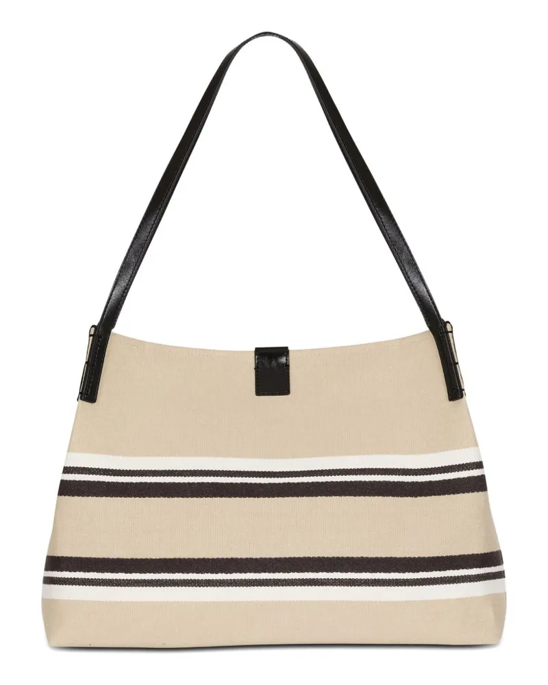 Balmain Release Shoulder Bag — Beige Beige