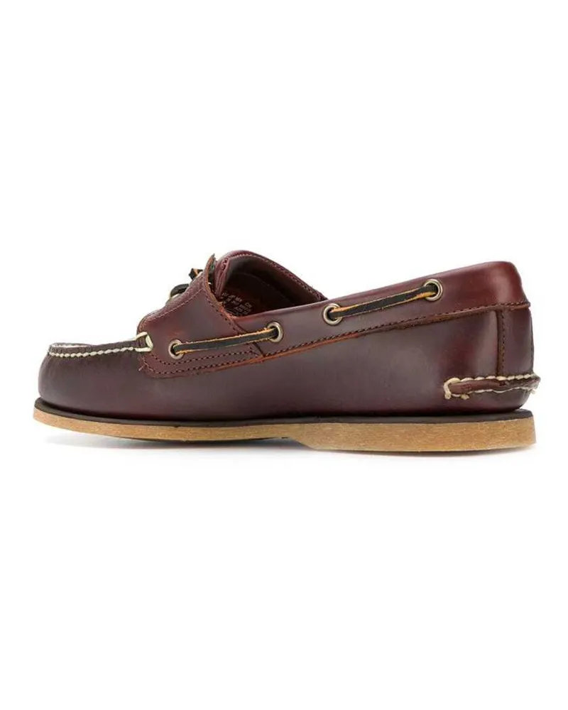 Timberland Men's Loafers Classic Brown Leather Brown