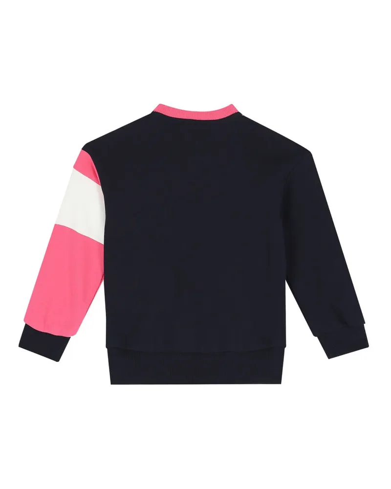 Tommy Hilfiger Colourblock Organic Cotton Sweatshirt — Multicolor Multicolor