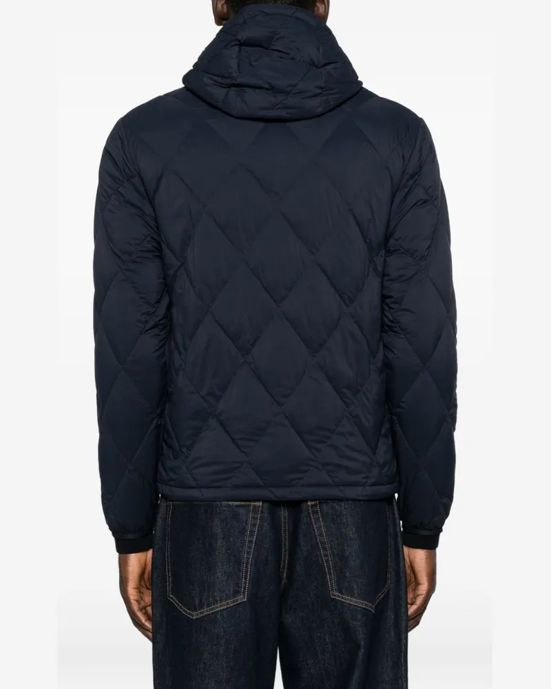 Burberry Quilted Nylon Down Jacket — Navy Navy