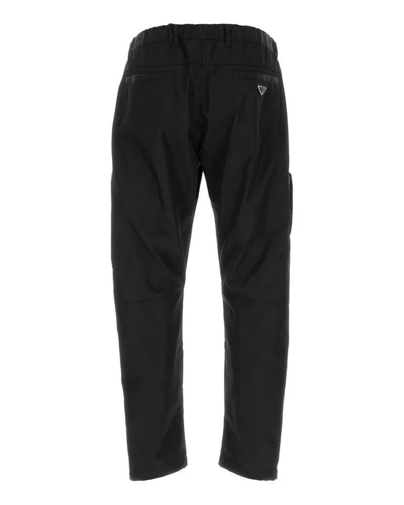 Prada Men's Pantaloni Nero Poliammidericiclata Trousers Black
