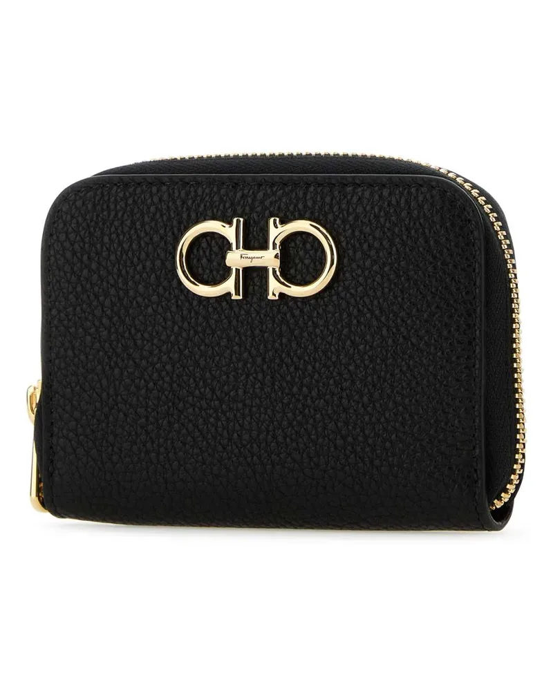 Ferragamo 220406758664 Neronero Nero Portafogli Wallet Black