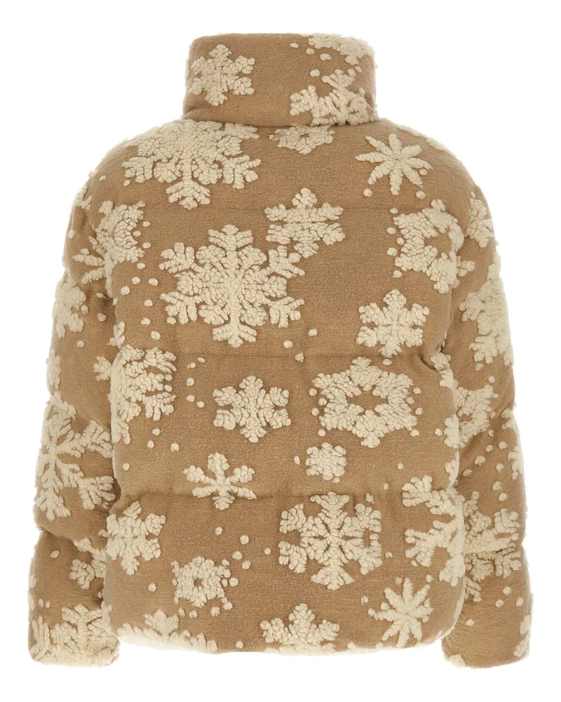 Herno Snowflake Down Jacket — Beige Beige