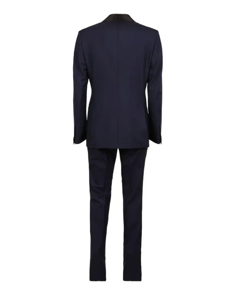 Tom Ford Wool-Silk Tuxedo Suit — Navy Navy