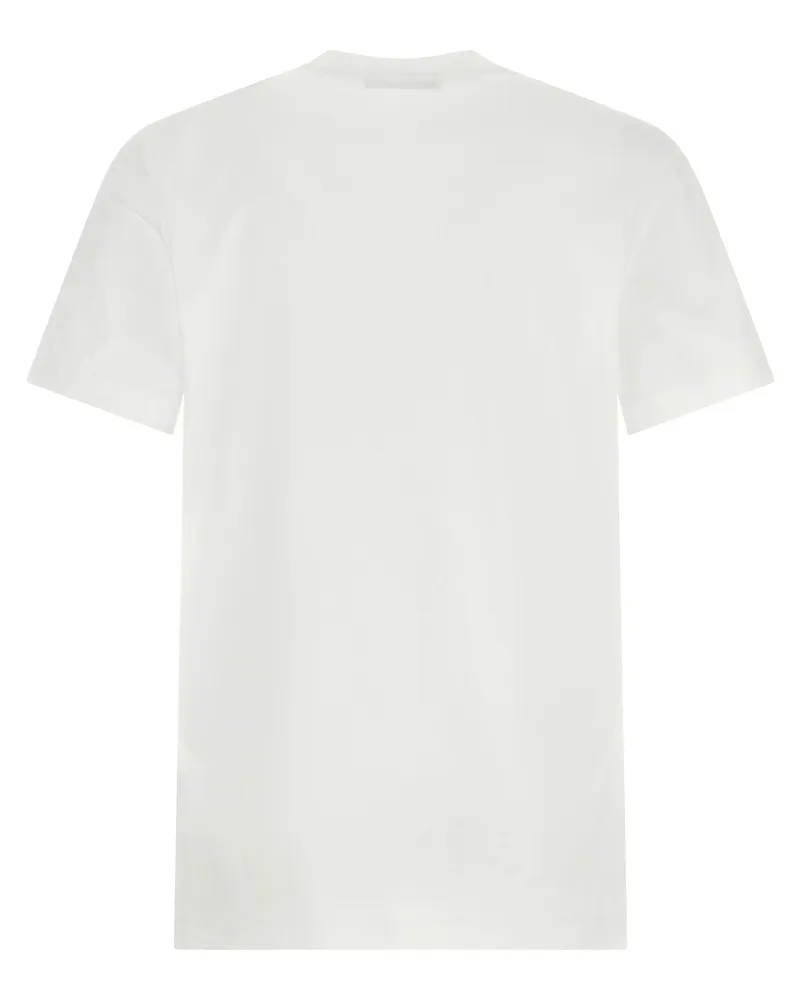 Versace Men's Bicolor Cotton T-Shirt White