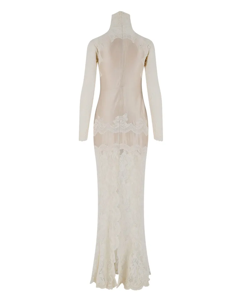 Paco Rabanne Women's Dresses Cream Polyamide Cream