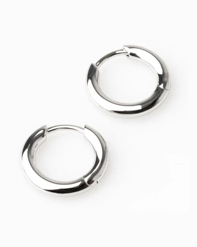 Tom Wood Earrings — Silver Silver