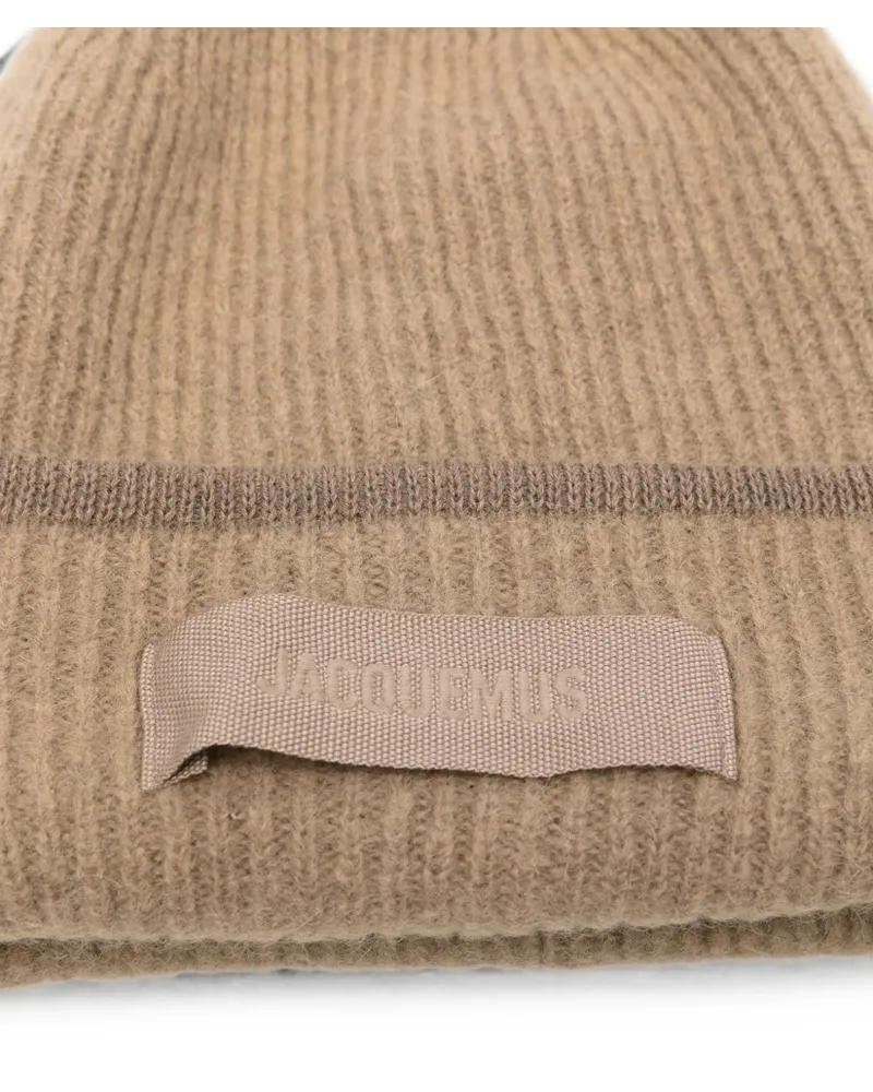 Jacquemus Beanie — Beige Beige