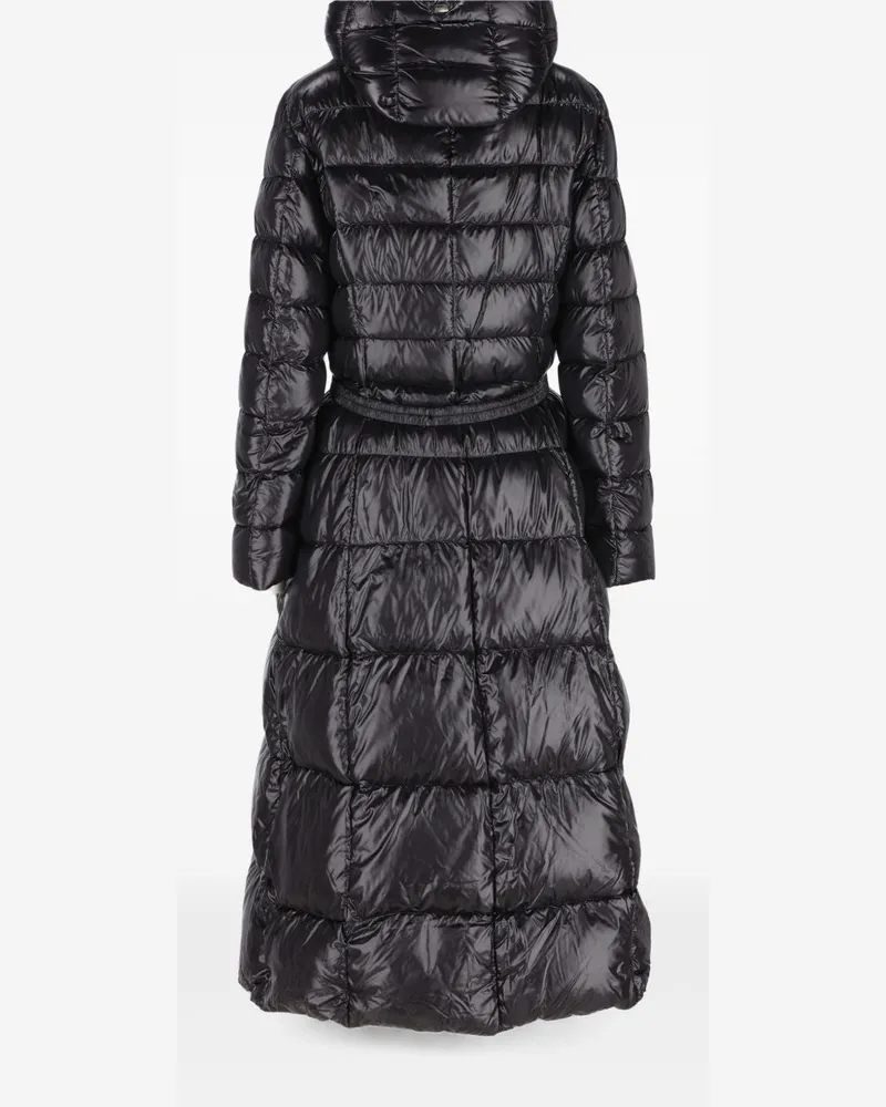 Herno Insulated Puffer Down Jacket — Black Black