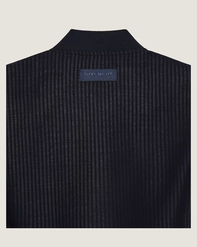 Givenchy Pinstriped Jacket — Navy Navy