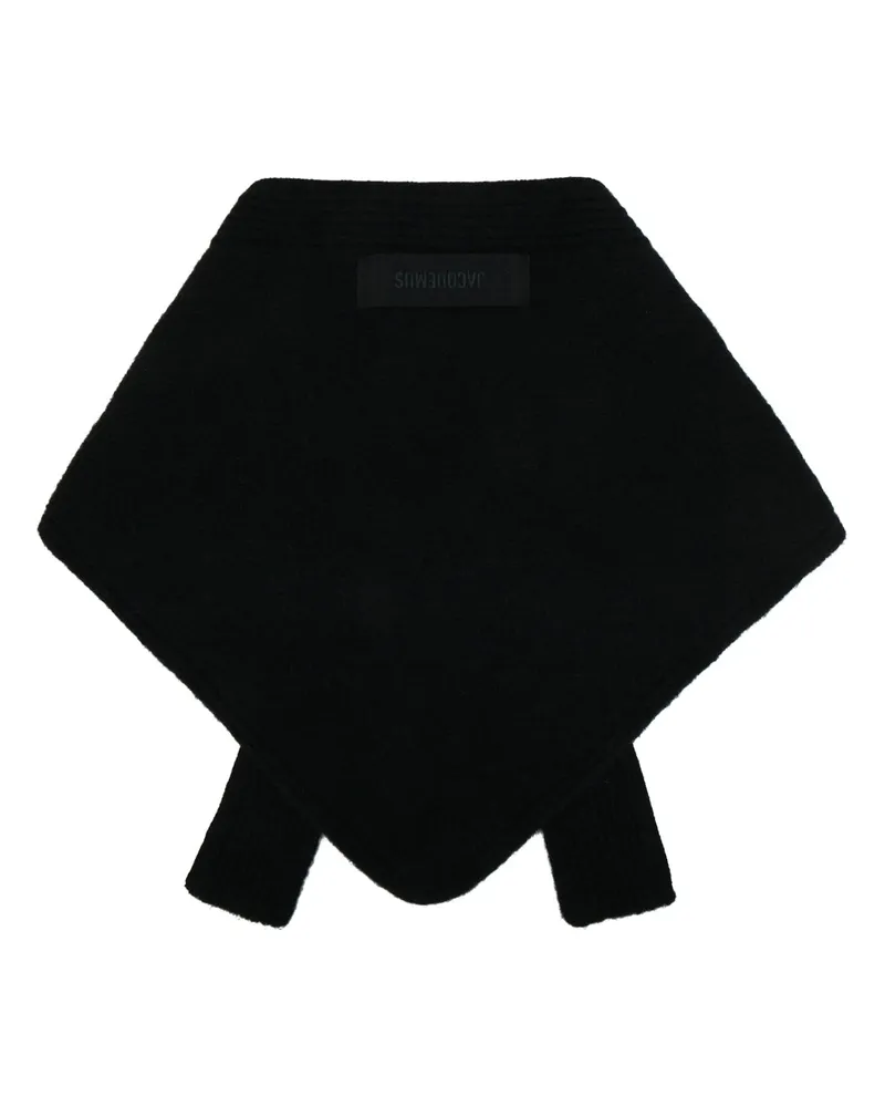 Jacquemus Chale Shawl — Black Black