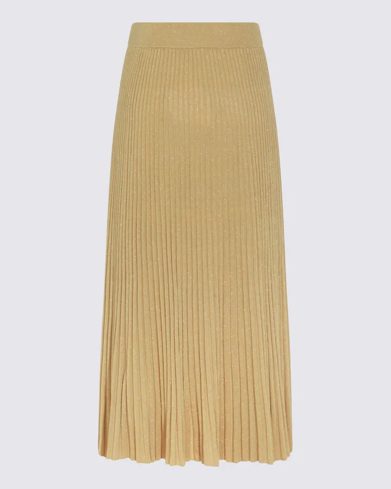 Zimmermann Women's Skirts Metallic Gold _vi Pl Ny Me Gold