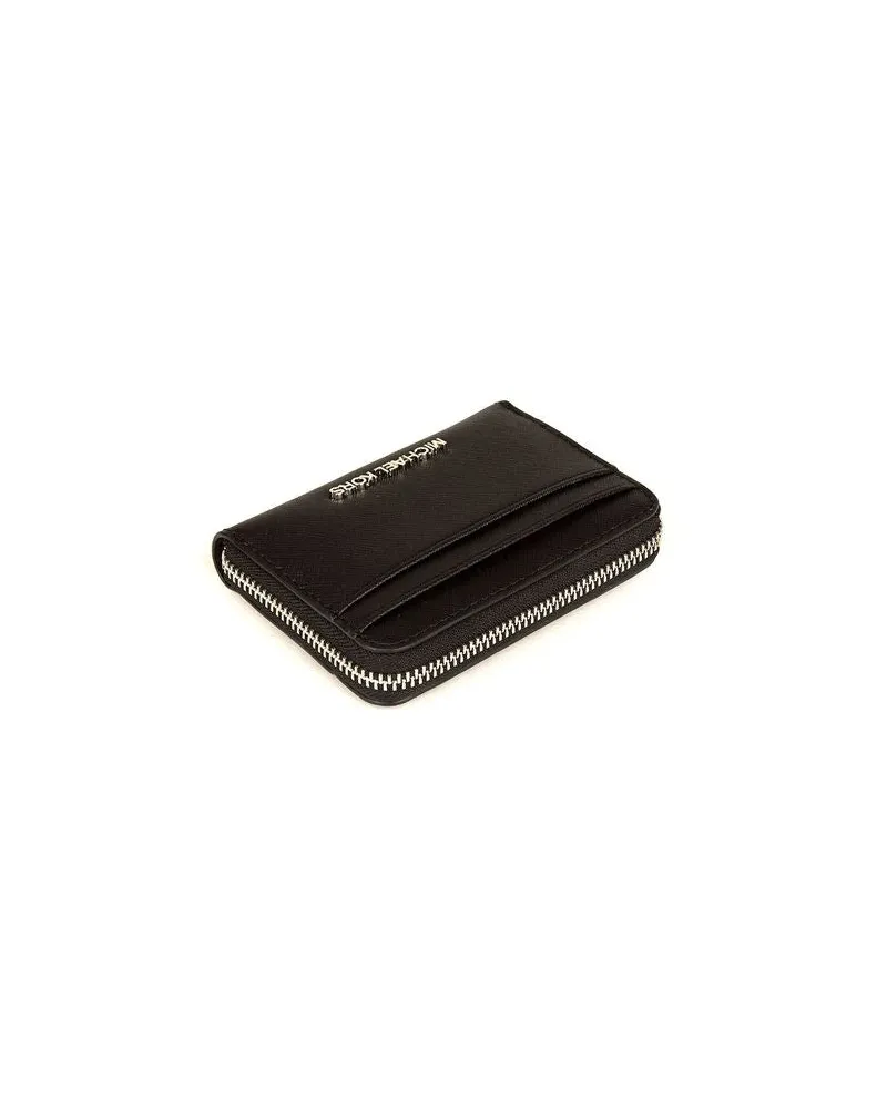Michael Kors Women's Wallet Black Leather Bags Black