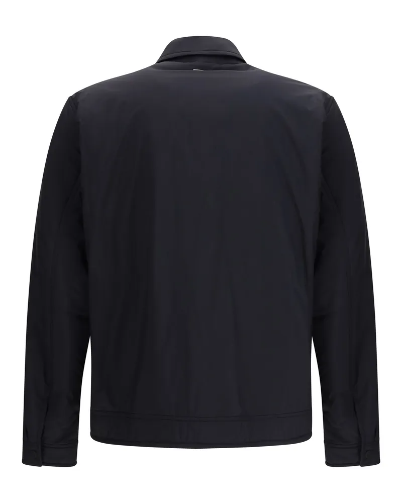 Herno Men's Recycled Nylon Microfiber Jacket Nero Black