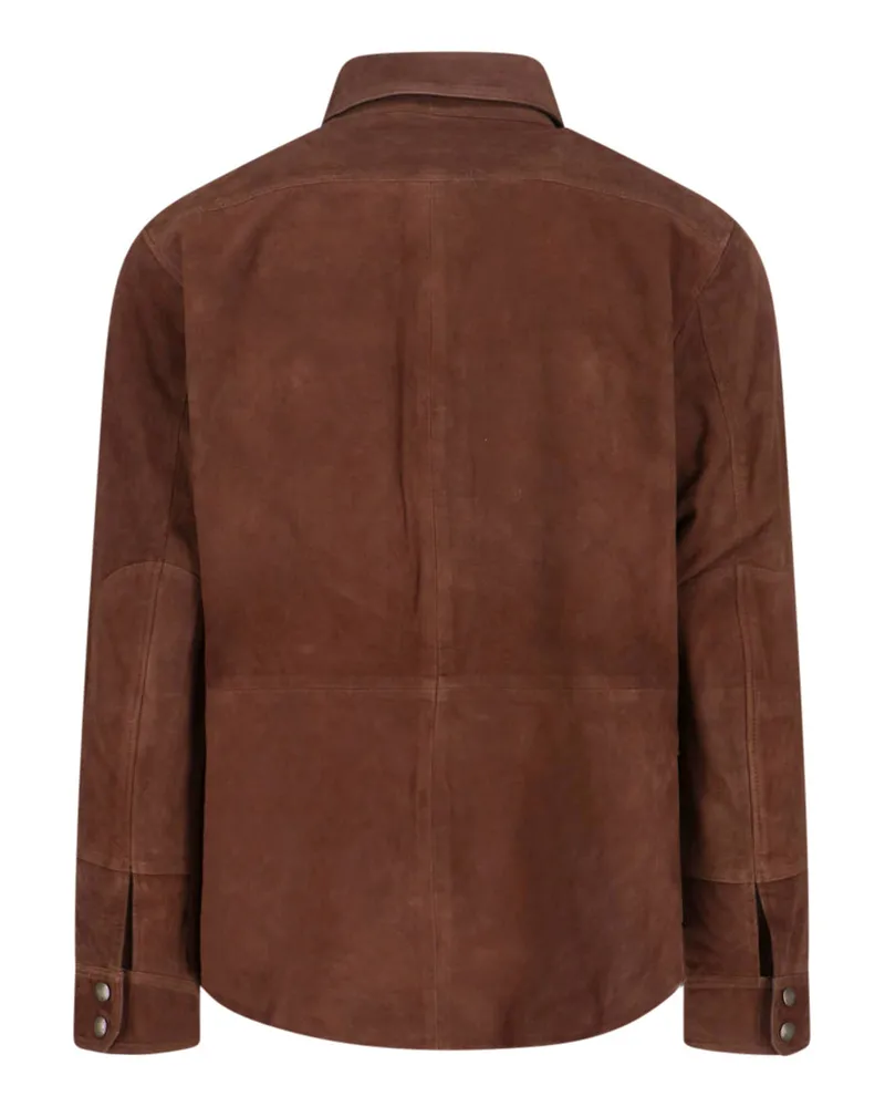 Ralph Lauren Men's Jackets Brown Material 1: Goat Suede Brown