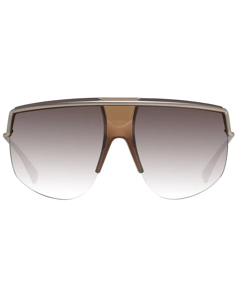 Max Mara Women's Gold Metal Sunglasses Gold