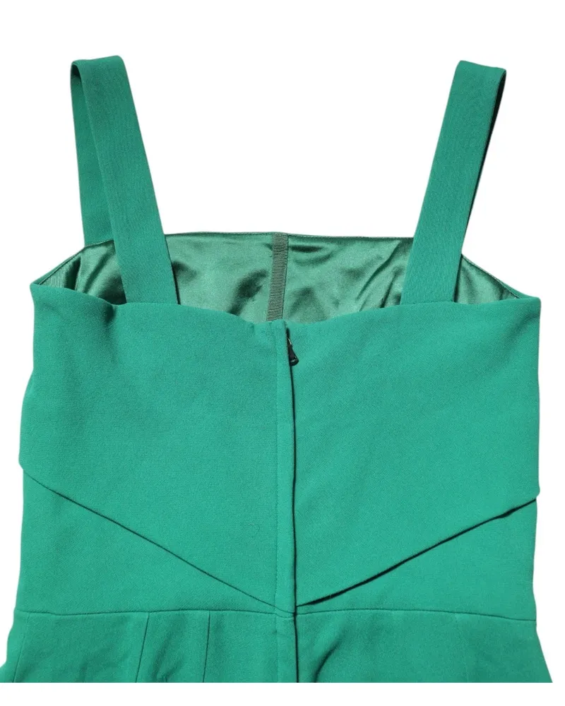 Dolce & Gabbana Sleeveless Bodycon Dress — Green Green