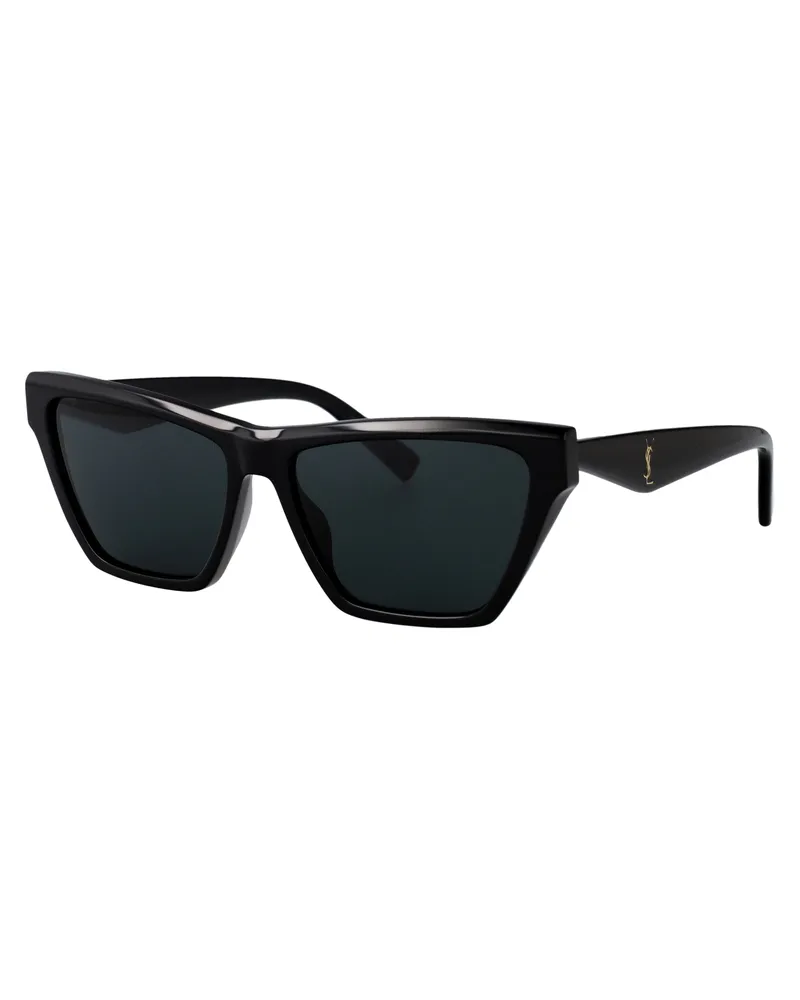 Saint Laurent SLM103 Sunglasses — Black Black
