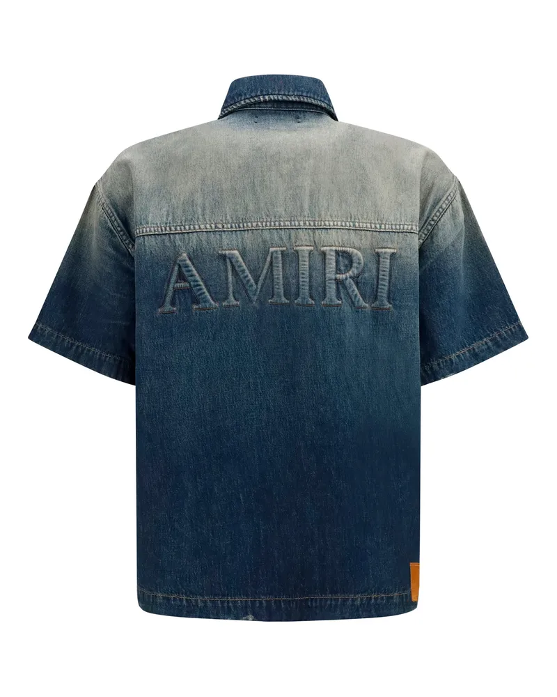 Amiri Men's Denim Shirt Sandstone Cotton Sandstone