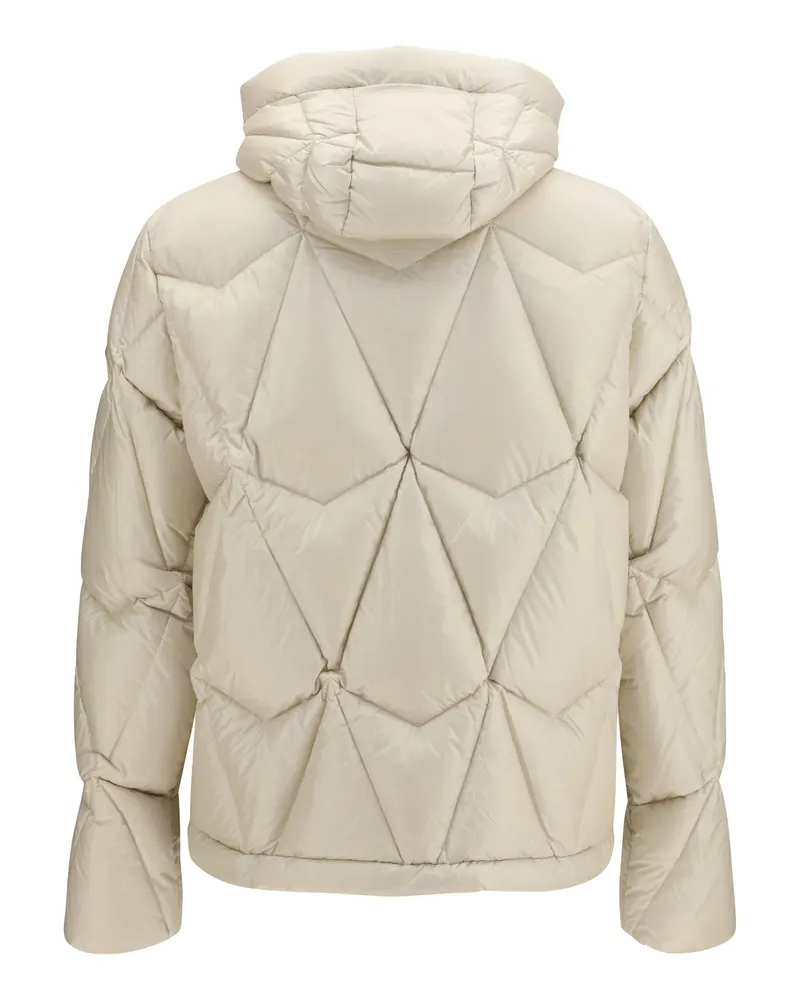 Moose Knuckles Men's Quilted Iceberg Puffer Jacket Alabaster Down Coat Beige