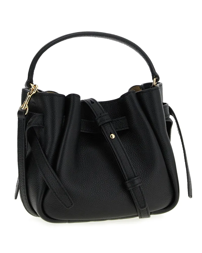 Tory Burch Romy Bucket Bag — Black Black