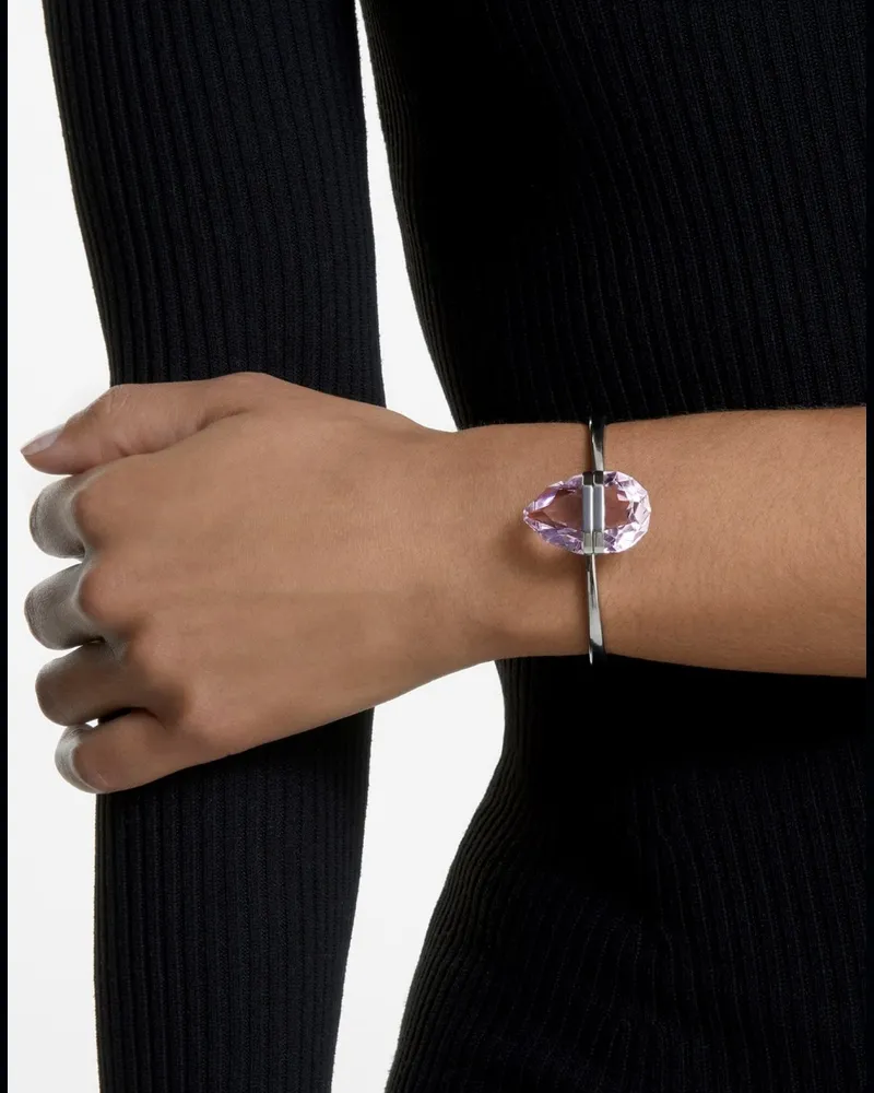 Swarovski Women Lucent Bangle Bracelet Silver Accessories > Jewelry Silver