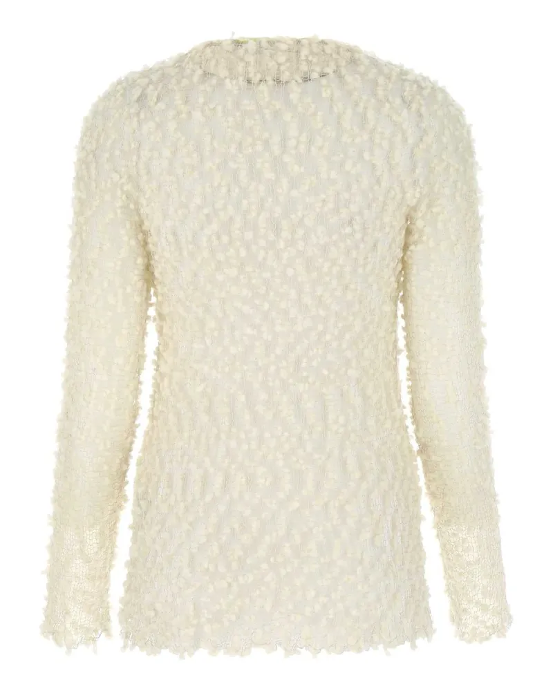 Jil Sander J02gp0009j14508 108 Exterior: Wool Silk Maglie Sweater Beige