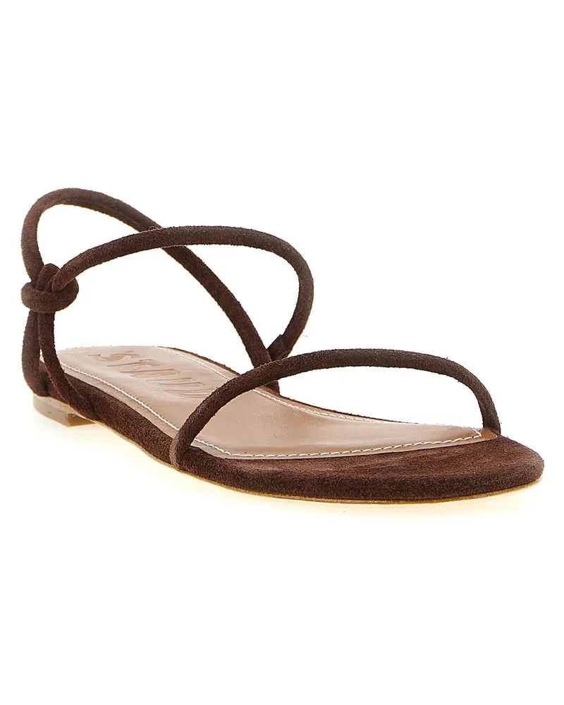 STAUD Laurel Sandals — Brown Brown