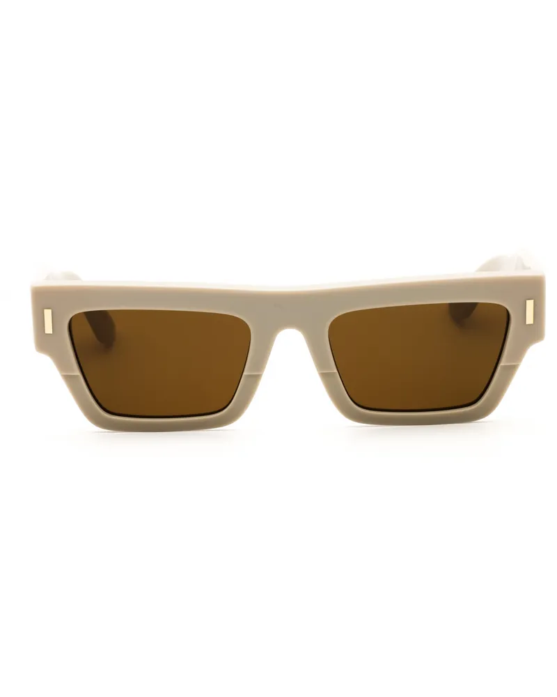 Calvin Klein Unisex Ck25510s Sunglasses Beige Beige