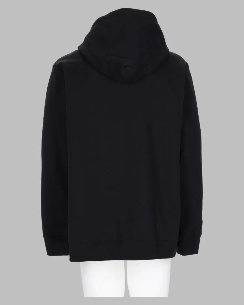 Patagonia Logo-Embroidered Hoodie — Black Black