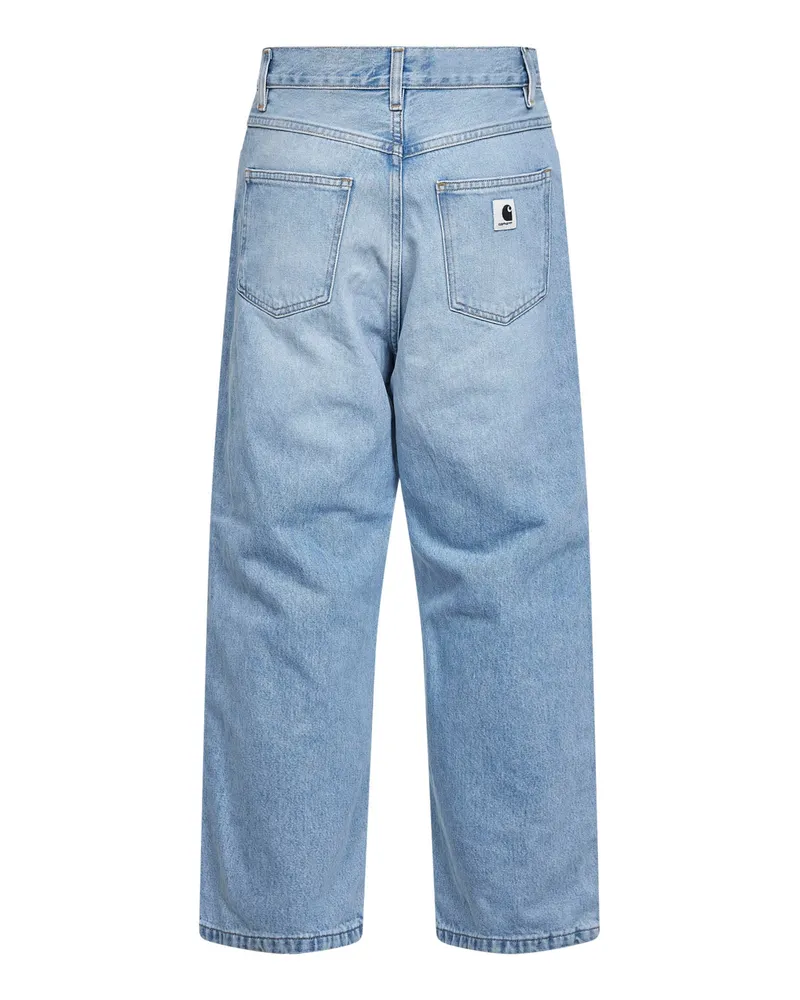 Carhartt WIP Women Light Blue W Brandon Pant Jeans Cotton Blue