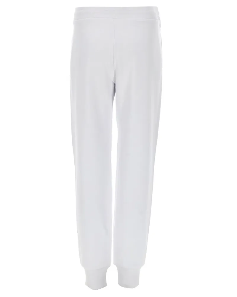 Versace Jeans Logo-Detailed Cotton Jogger — White White