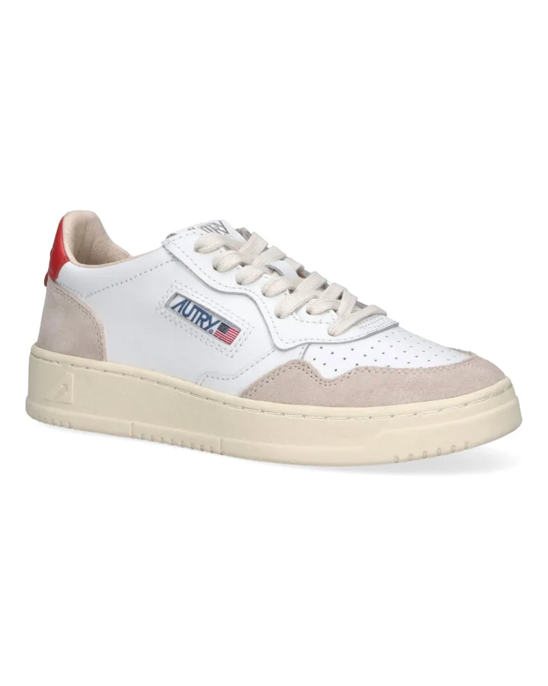AUTRY Women's Sneakers White Upper: Cow Leather White