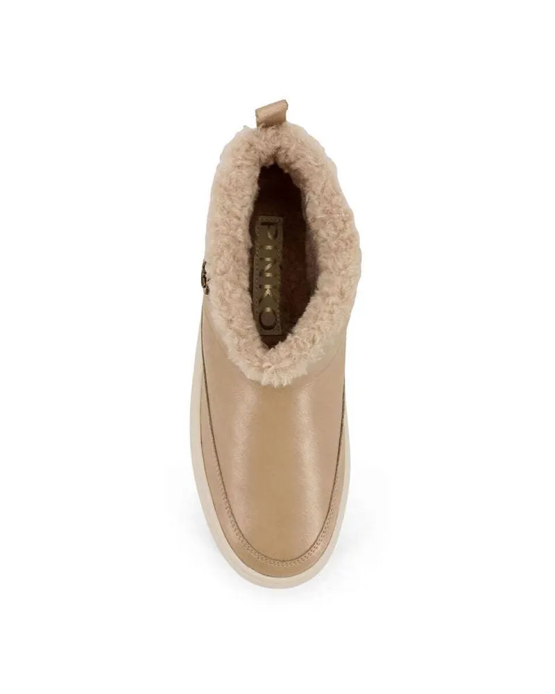 Pinko Women's Boots Peach Footwear Peach