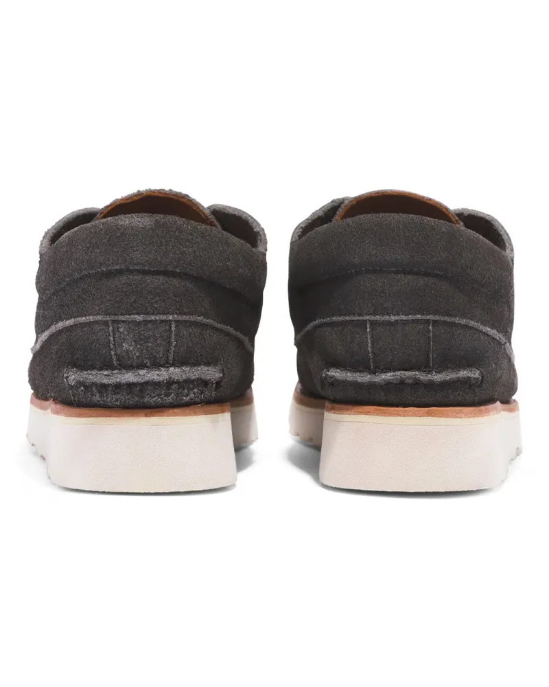 Timberland Men's 3 Eye Wedge Vibram Lace-Up Boat Shoes Grey > Derby & Oxfords Gray