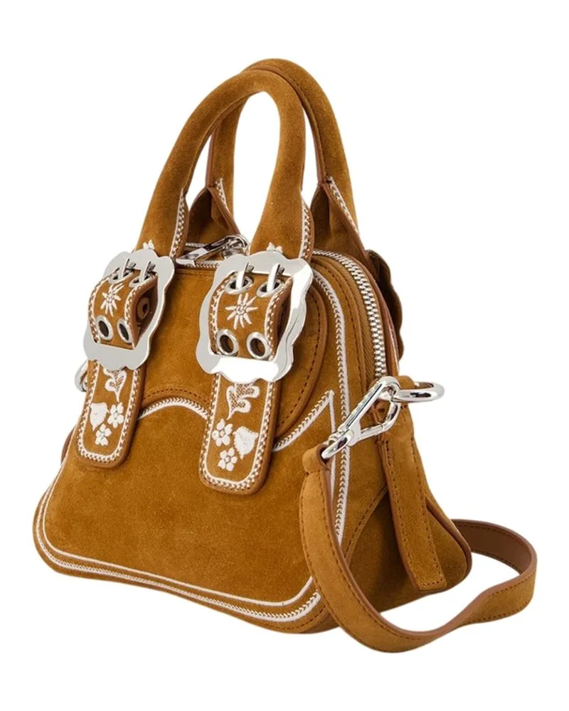Marni Top Handle Bag — Brown Brown