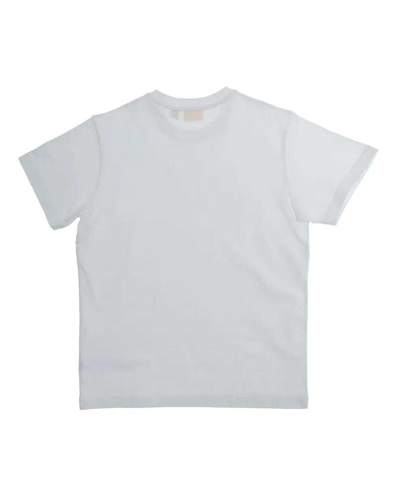 OFF-WHITE Logo-Print T-Shirt — White White