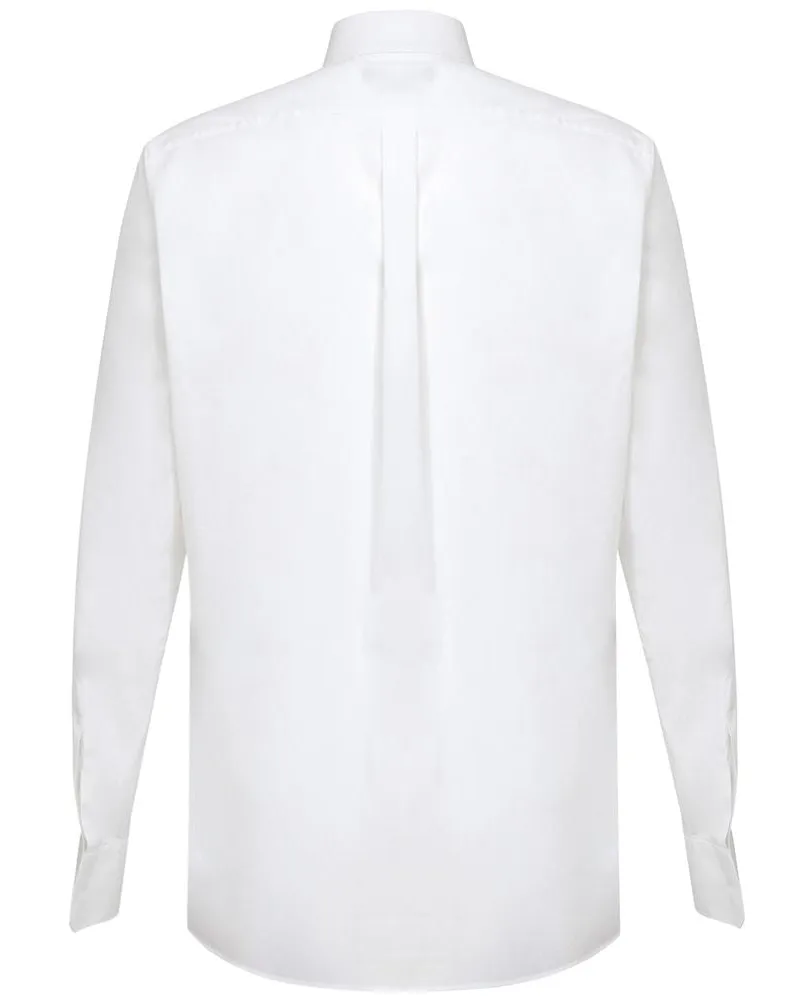 Dolce & Gabbana Men's White Cotton Dress Shirt White