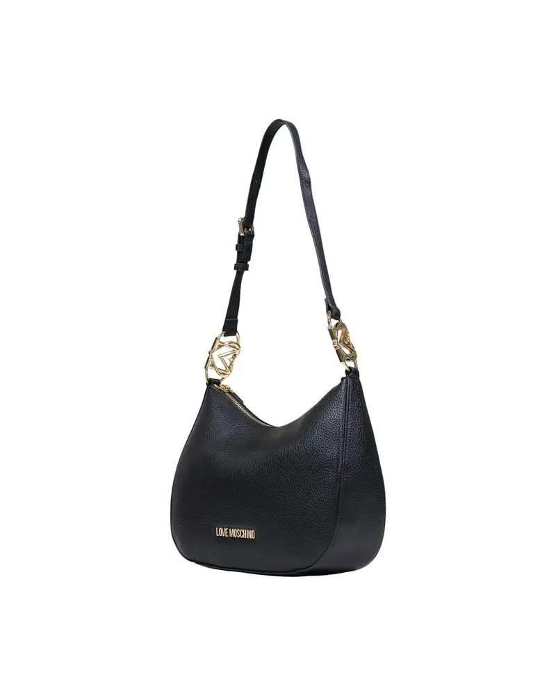Moschino Women's Black Polyethylene Handbag Bag Black