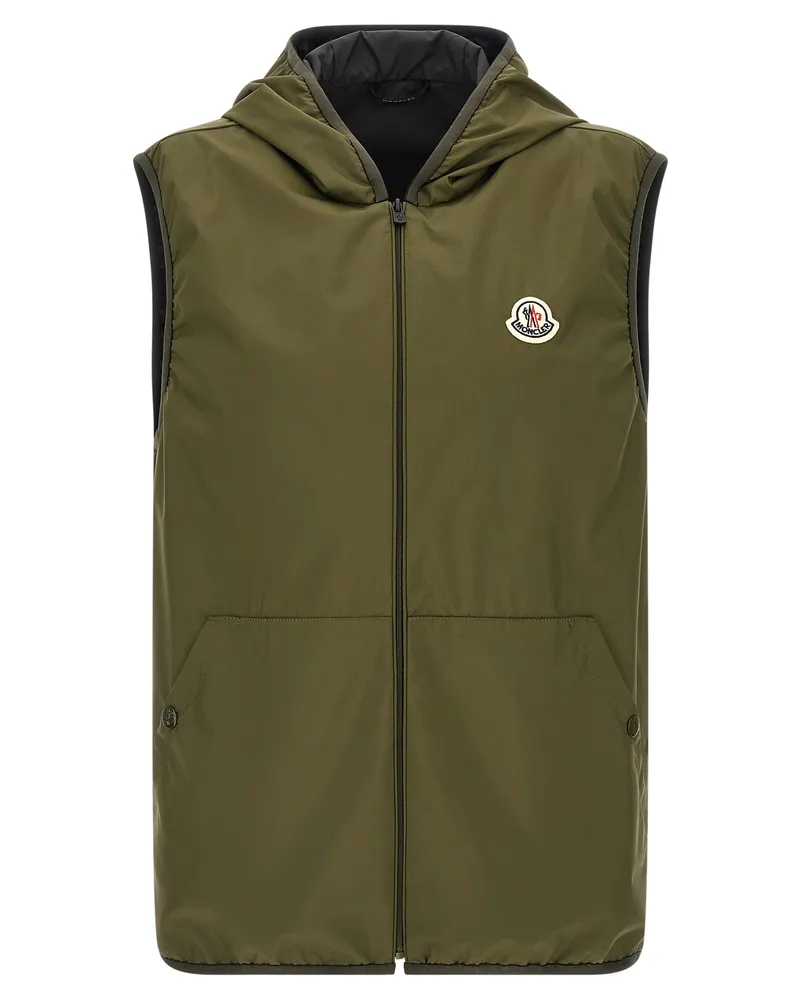 Moncler Men's Multicolor Polyester Shell Jacket Clothing Black