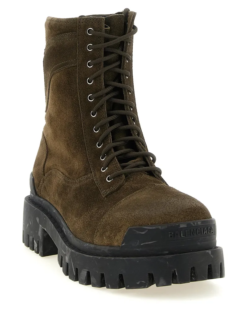 Balenciaga Combat Boot — Olive Green Olive