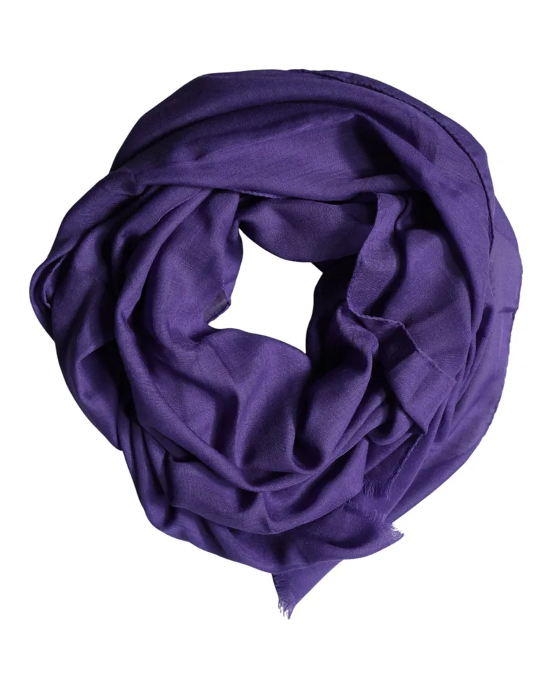 Dolce & Gabbana Men's Lace Stole Scarf Purple Purple