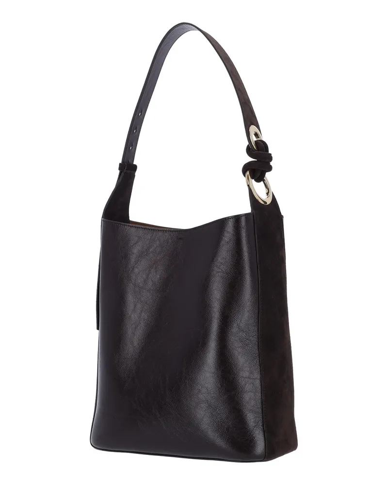 Anya Hindmarch Women's Bags Brown Cowhide Black