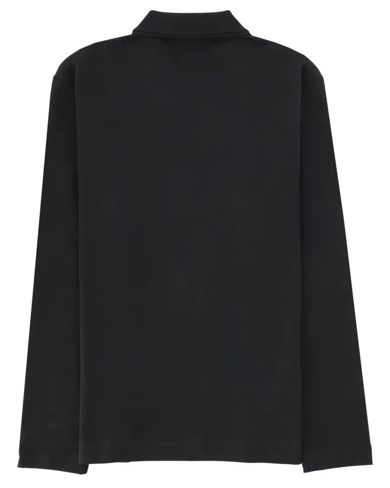 HUGO BOSS Logo Polo Shirt — Black Black