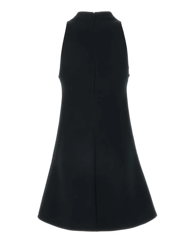 Courrèges Women's Black Twill Dress Exterior: Polyester Acetate Abiti Black
